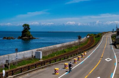 富山湾岸サイクリングコースがナショナルサイクルルートに指定されました お知らせ 公式 とやまサイクルナビ